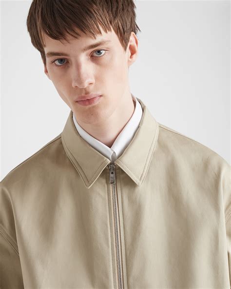 Prada cotton blouson jacket 